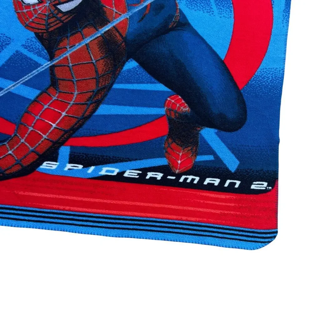 Marvel 2003 Spider-man 2 Thin Blanket Throw